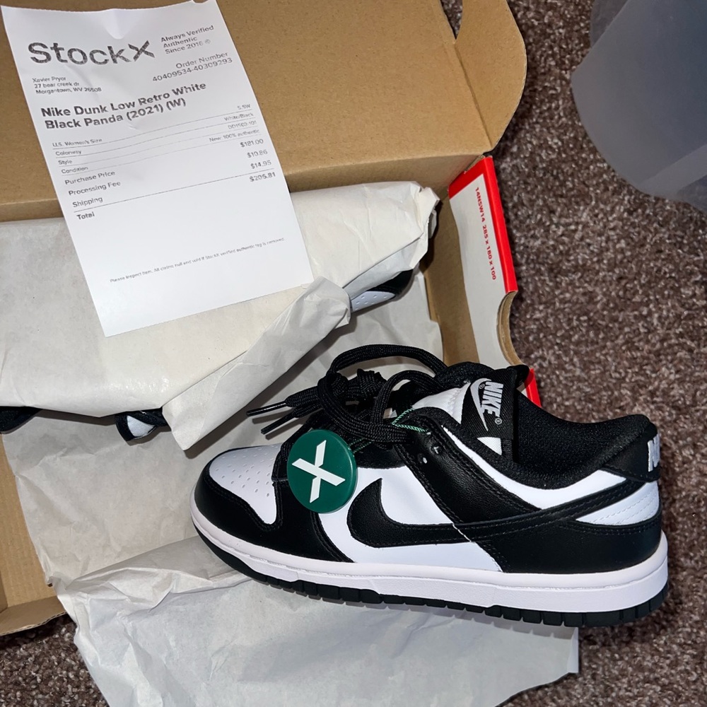 Nike Dunk Low Retro White/Black Panda